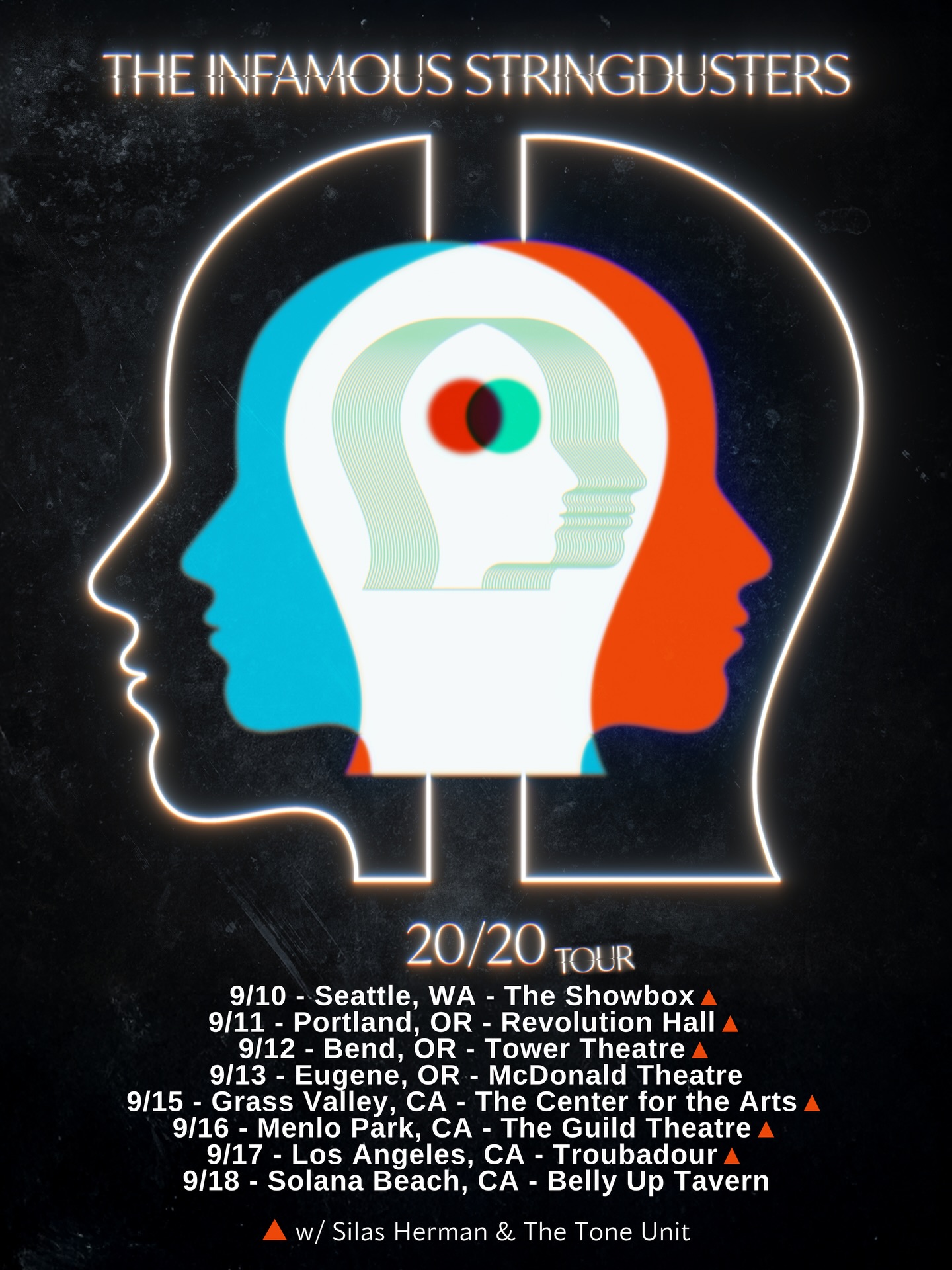 The Infamous Stringdusters 20/20 Tour Poster 2026